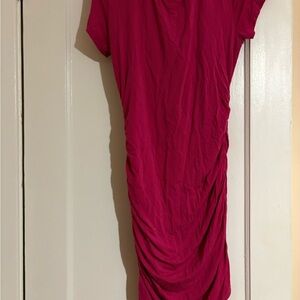 Aritzia Fuchsia Mini Dress